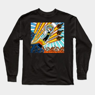 Superhero Cover Art Long Sleeve T-Shirt